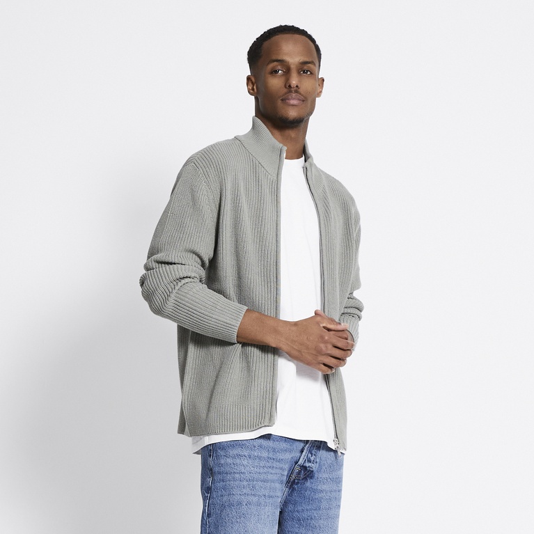 Zip sweater "Frippe"